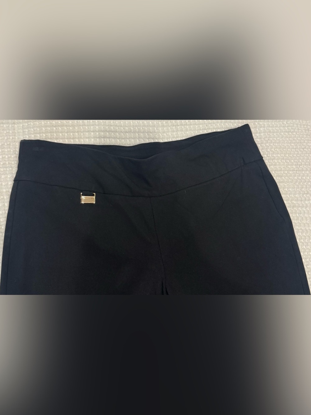Alfani Classic Black High-Waist Pants